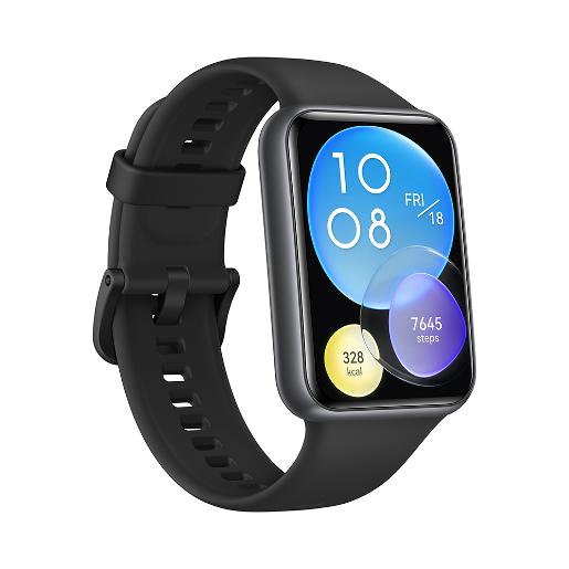Huawei Wearable Watch Fit 2 silicon Midnight Black Silicone