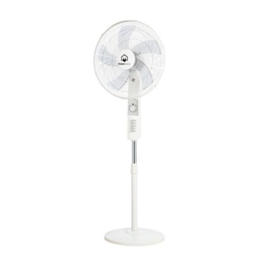 HOME ELECTRIC Stand Fan 65 W1 HOUR TIMER 3 SPEED SUPER STRONG