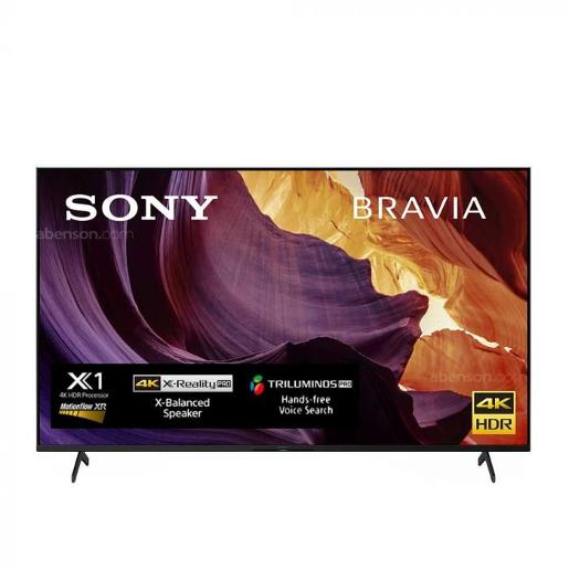 SONY 75"" LED TV LED Television 4K HDR, X1 HDR Processor, Tri