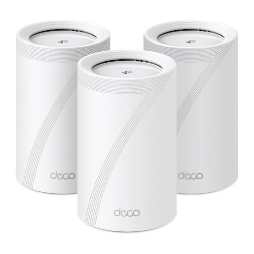Deco BE65(3-pack) / TP-Link BE9300 Whole Home Mesh Wi-Fi 7 System(Tri-Band) White
