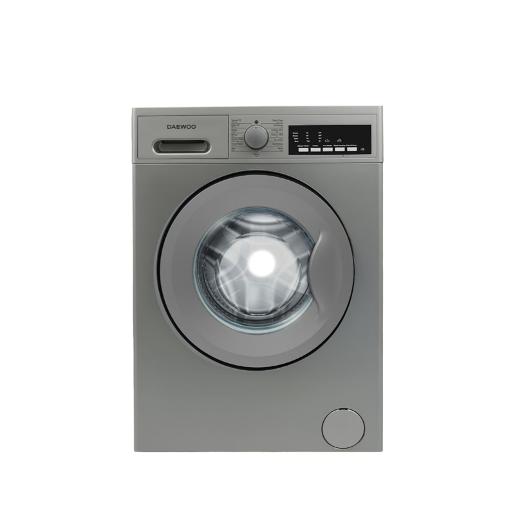 Daewoo Washing Machine 8 KG 1200 rpm / Digital / 16 Program / A+++ Silver
